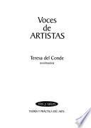 libro Voces De Artistas
