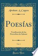 libro Poesías, Vol. 1