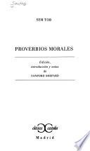 libro Proverbios Morales