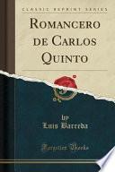 libro Romancero De Carlos Quinto (classic Reprint)