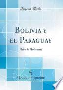 libro Bolivia Y El Paraguay
