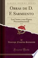 libro Obras De D. F. Sarmiento, Vol. 15