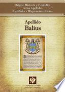 libro Apellido Balius