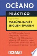 libro Diccionario Oceano Practico Espanol Ingles