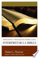libro Preguntas Y Respuestas Sobre Como Interpretar La Biblia