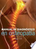 libro Manual De Diagnóstico En Osteopatía